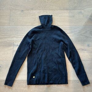 Ralph Lauren blue sparkly turtle neck, size xl